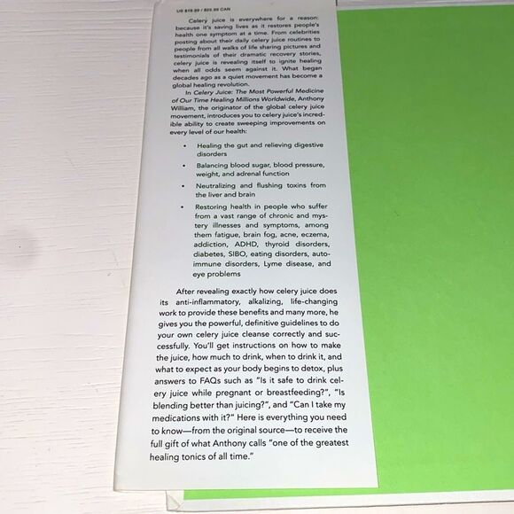Medical Medium Celery Juice Book The Most Powerful Medicine Of Our Time - Picture 6 of 10
